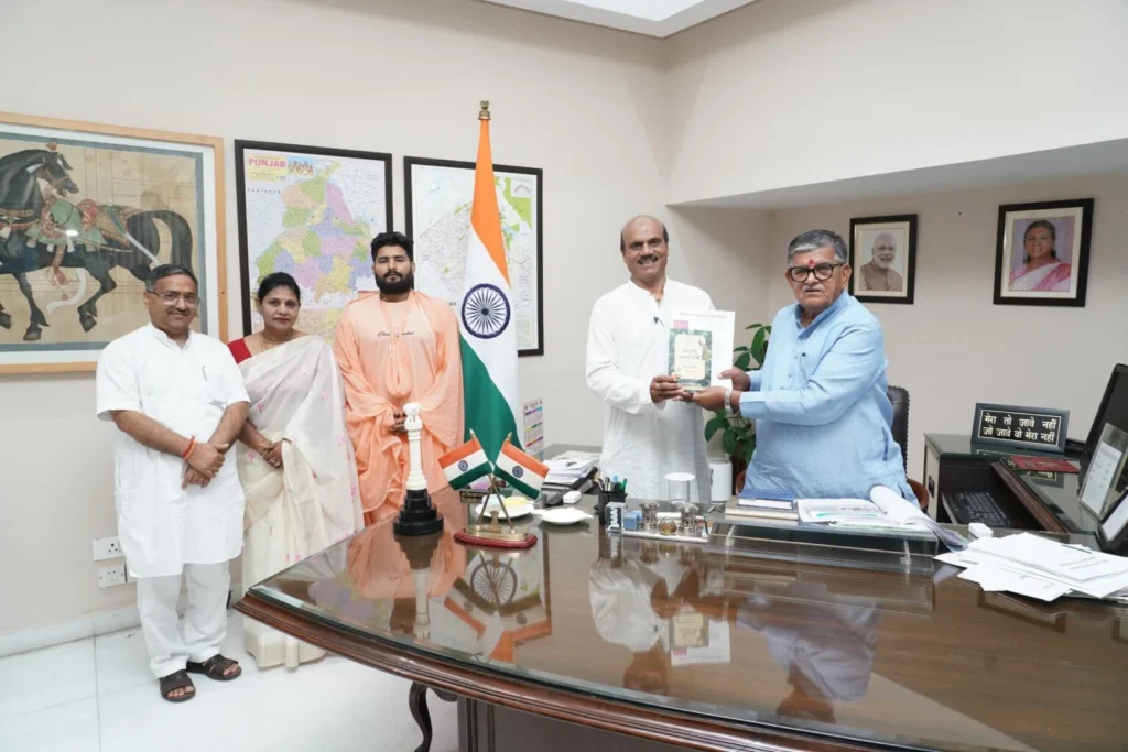 श्री चैतन्य गौड़ीय मठ के जन्माष्टमी त्यौहार में मुख्य अतिथि गुलाबचंद कटारिया होंगे