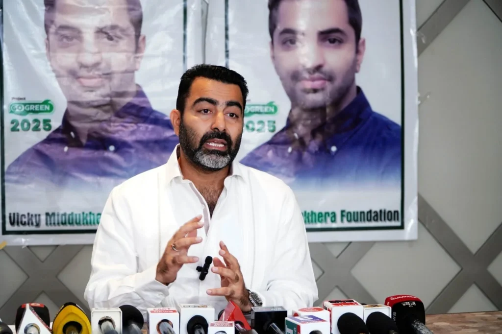विक्की मिड्डूखेड़ा फाउंडेशन 2025 में पंजाब और आसपास के क्षेत्रों में लगभग 50 हज़ार पौधे लगाएगी