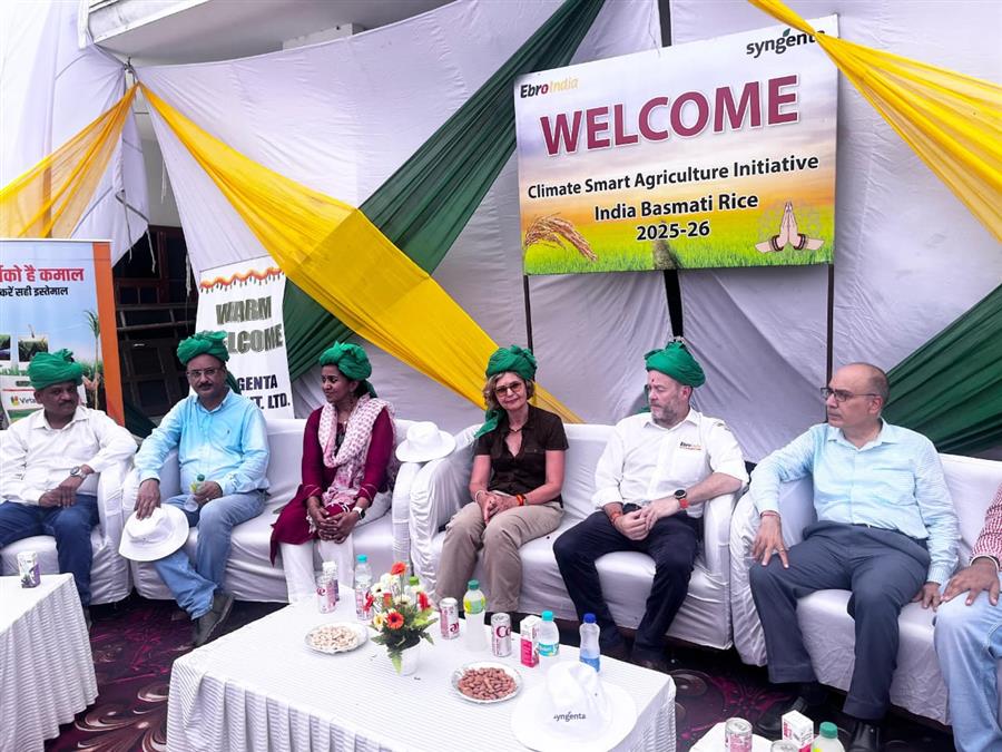 एब्रो व सिंजेंटा ने हरियाणा में क्लाइमेट-स्मार्ट चावल परियोजना पर चलाया जागरूकता अभियान